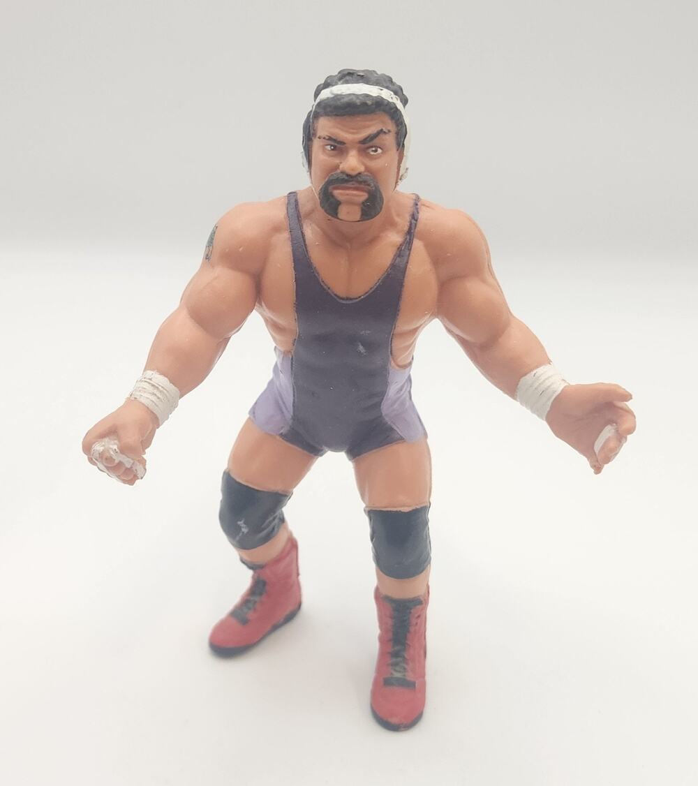 Rick Steiner Wrestling Action Figure WCW 1990 Galoob Vintage Wrestler WWF WWE